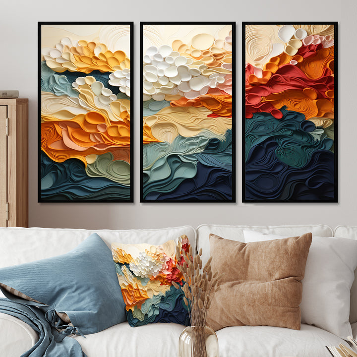 Biomorphism Organic Forms VI - Multi-Panels