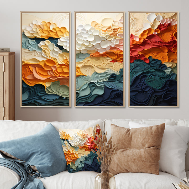 Biomorphism Organic Forms VI - Multi-Panels