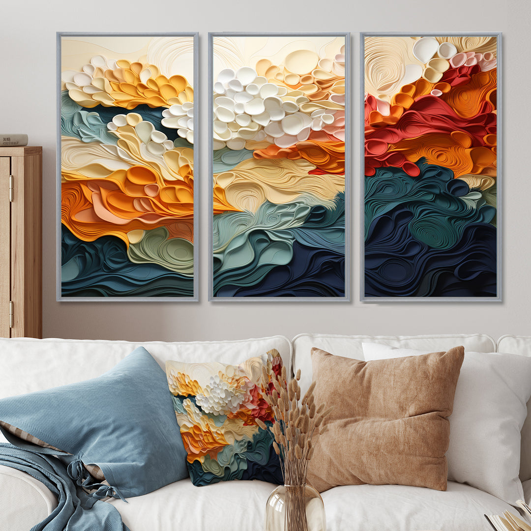 Biomorphism Organic Forms VI - Multi-Panels