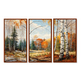 Birch Wood Seasonal Birch II - Multi-Panels
