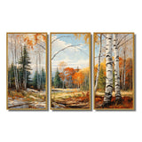 Birch Wood Seasonal Birch II - Multi-Panels