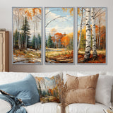 Birch Wood Seasonal Birch II - Multi-Panels