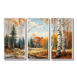 Birch Wood Seasonal Birch II - Multi-Panels