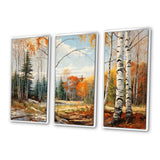 Birch Wood Seasonal Birch II - Multi-Panels