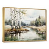 Birch Woods Birch Haven - Floral Canvas Wall Art