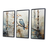 Birch Woods Ethereal Elegance III - Canvas Wall Art Sets