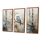 Birch Woods Ethereal Elegance III - Canvas Wall Art Sets