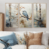Birch Woods Ethereal Elegance III - Canvas Wall Art Sets