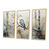 Birch Woods Ethereal Elegance III - Canvas Wall Art Sets
