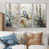 Birch Woods Ethereal Elegance III - Canvas Wall Art Sets