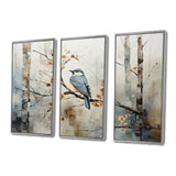 Birch Woods Ethereal Elegance III - Canvas Wall Art Sets