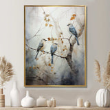 Bird Silent Watcher II - Animals Canvas Wall Art