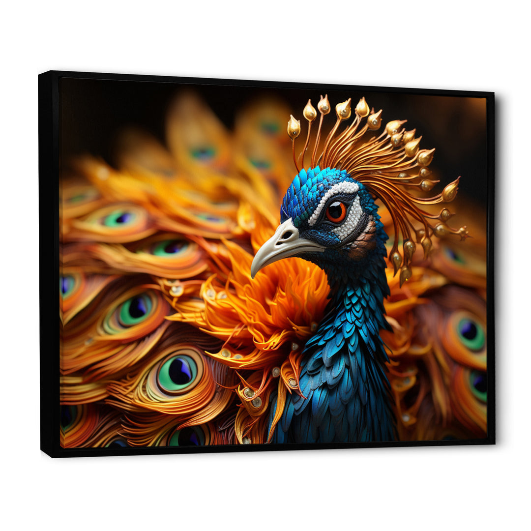 Close-up of a Peacock - Peacock Wall Decor