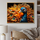 Close-up of a Peacock - Peacock Wall Decor