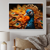 Close-up of a Peacock - Peacock Wall Decor