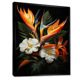 Birds Of Paradise Paradise I - Floral Canvas Wall Art