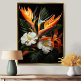 Birds Of Paradise Paradise I - Floral Canvas Wall Art