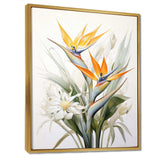 Birds Of Paradise Paradise III - Floral Canvas Wall Art