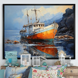 Fishing Boat Dreamy Regatta I - Boat Canvas Wall Art