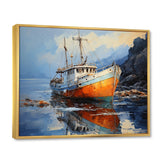 Fishing Boat Dreamy Regatta I - Boat Canvas Wall Art