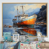 Fishing Boat Dreamy Regatta I - Boat Canvas Wall Art