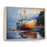 Fishing Boat Dreamy Regatta I - Boat Canvas Wall Art