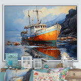 Fishing Boat Dreamy Regatta I - Boat Canvas Wall Art