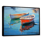 Boat Harmonic Waters - Transportation Canvas Wall Art