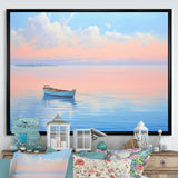 Boat Harmonious Horizon I - Boat Canvas Wall Art