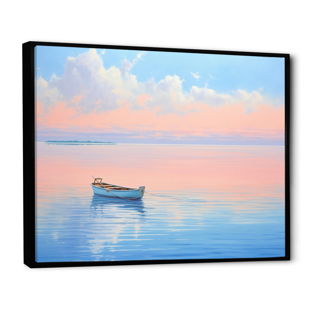 Boat Harmonious Horizon I - Boat Canvas Wall Art