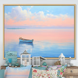 Boat Harmonious Horizon I - Boat Canvas Wall Art