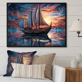 Boat Magical Waters I - Boat Canvas Wall Art