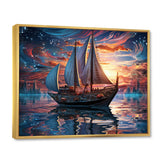 Boat Magical Waters I - Boat Canvas Wall Art