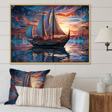 Boat Magical Waters I - Boat Canvas Wall Art