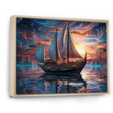 Boat Magical Waters I - Boat Canvas Wall Art