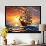 Boat Majestic Mariners I - Boat Canvas Wall Art