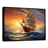 Boat Majestic Mariners I - Boat Canvas Wall Art