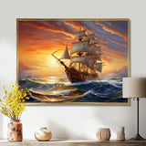Boat Majestic Mariners I - Boat Canvas Wall Art