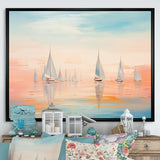 Boat Serene Sailings - Boat Canvas Wall Art