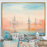 Boat Serene Sailings - Boat Canvas Wall Art