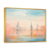 Boat Serene Sailings - Boat Canvas Wall Art