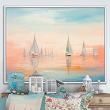 Boat Serene Sailings - Boat Canvas Wall Art