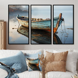 Boat Serene Waterscapes I - Multi-Panels