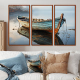Boat Serene Waterscapes I - Multi-Panels