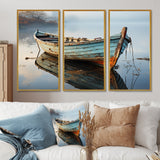 Boat Serene Waterscapes I - Multi-Panels