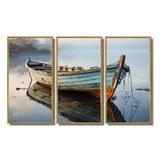 Boat Serene Waterscapes I - Multi-Panels