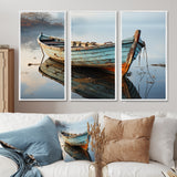 Boat Serene Waterscapes I - Multi-Panels