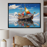 Boat Surreal Sailings - Boat Canvas Wall Art