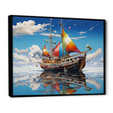 Boat Surreal Sailings - Boat Canvas Wall Art