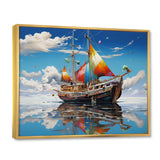 Boat Surreal Sailings - Boat Canvas Wall Art